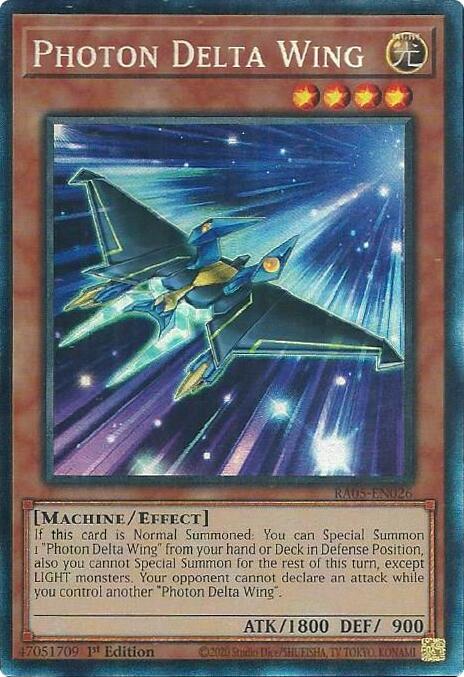 Photon Delta Wing (Collector's Rare) [RA05-EN026] Collector's Rare | Exor Games Bridgewater