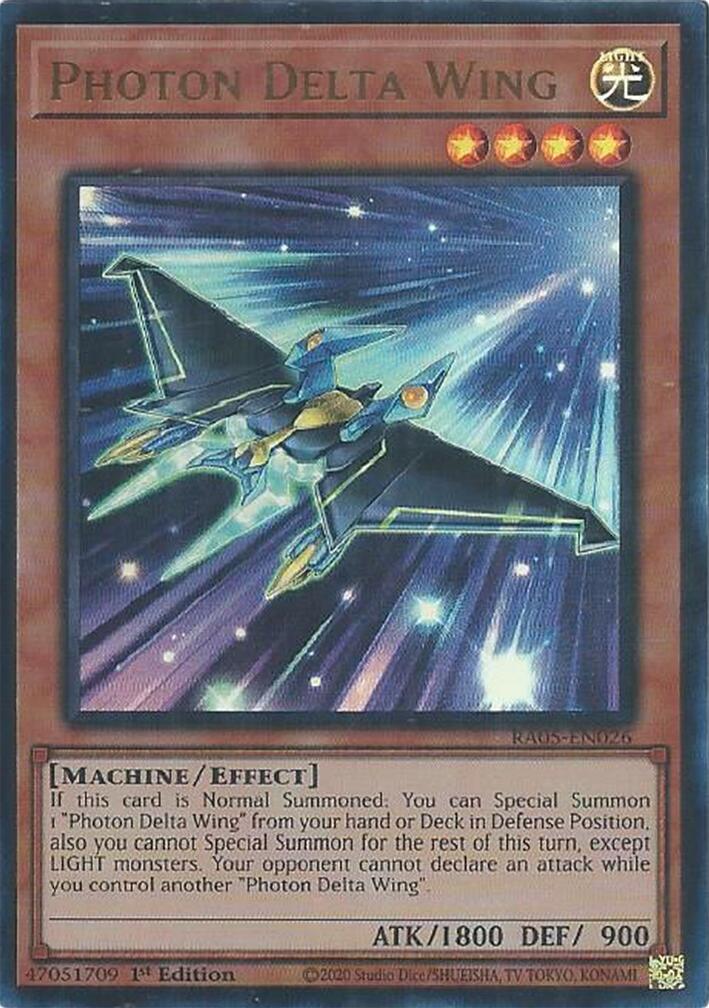 Photon Delta Wing (Ultra Rare) [RA05-EN026] Ultra Rare | Exor Games Bridgewater