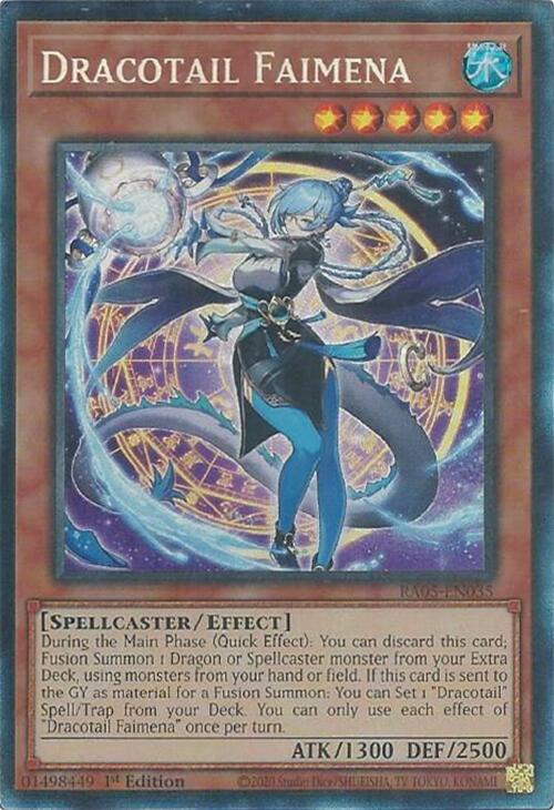 Dracotail Faimena (Collector's Rare) [RA05-EN035] Collector's Rare | Exor Games Bridgewater