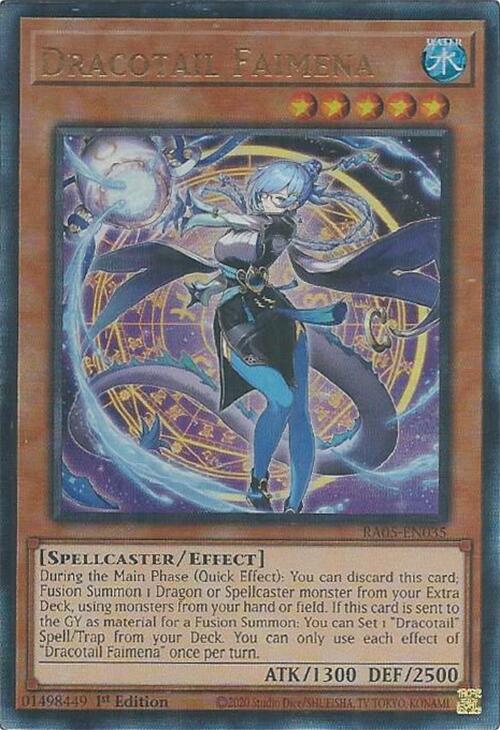 Dracotail Faimena (Ultimate Rare) [RA05-EN035] Ultimate Rare | Exor Games Bridgewater