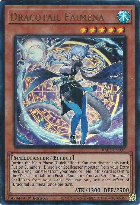 Dracotail Faimena (Ultra Rare) [RA05-EN035] Ultra Rare | Exor Games Bridgewater