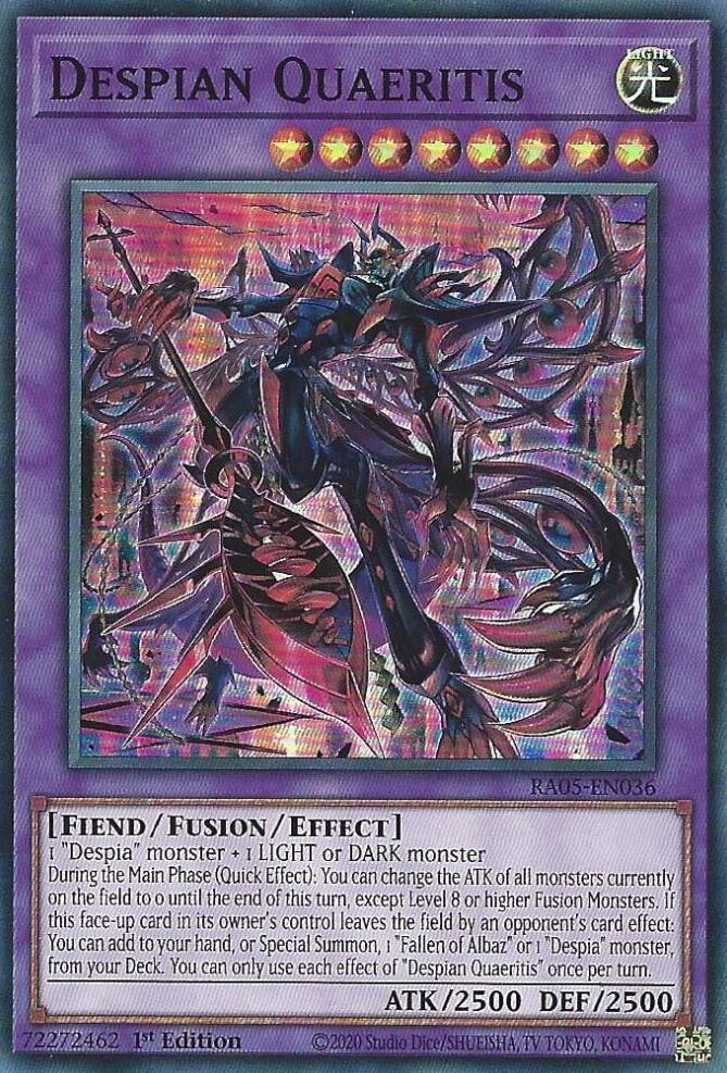 Despian Quaeritis [RA05-EN036] Super Rare | Exor Games Bridgewater