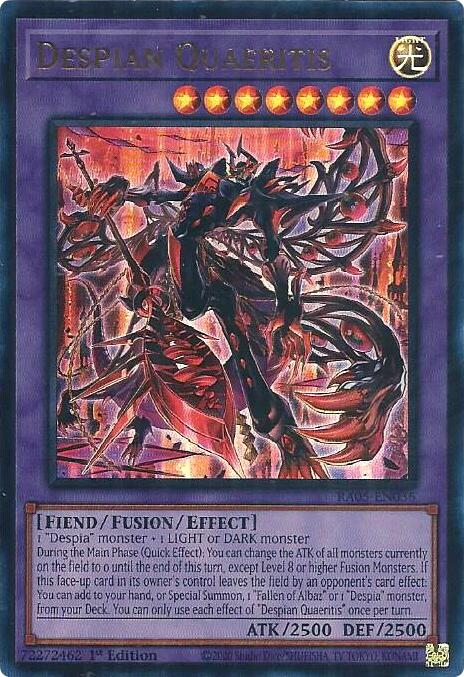 Despian Quaeritis (Ultra Rare) [RA05-EN036] Ultra Rare | Exor Games Bridgewater