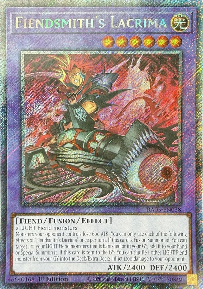 Fiendsmith's Lacrima (Platinum Secret Rare) [RA05-EN038] Platinum Secret Rare | Exor Games Bridgewater