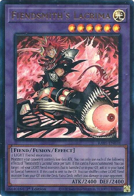 Fiendsmith's Lacrima (Ultra Rare) [RA05-EN038] Ultra Rare | Exor Games Bridgewater