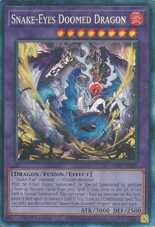 Snake-Eyes Doomed Dragon (Collector's Rare) [RA05-EN039] Collector's Rare | Exor Games Bridgewater