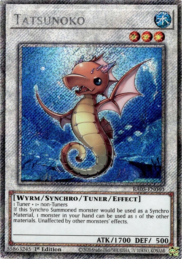 Tatsunoko (Platinum Secret Rare) [RA05-EN040] Platinum Secret Rare | Exor Games Bridgewater