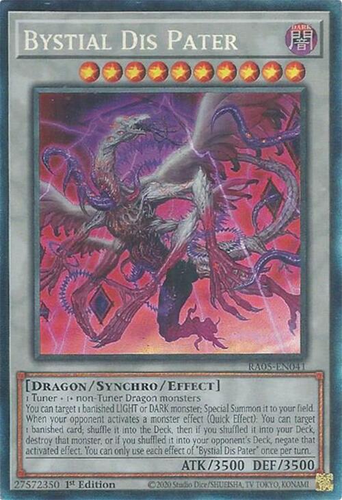 Bystial Dis Pater (Collector's Rare) [RA05-EN041] Collector's Rare | Exor Games Bridgewater