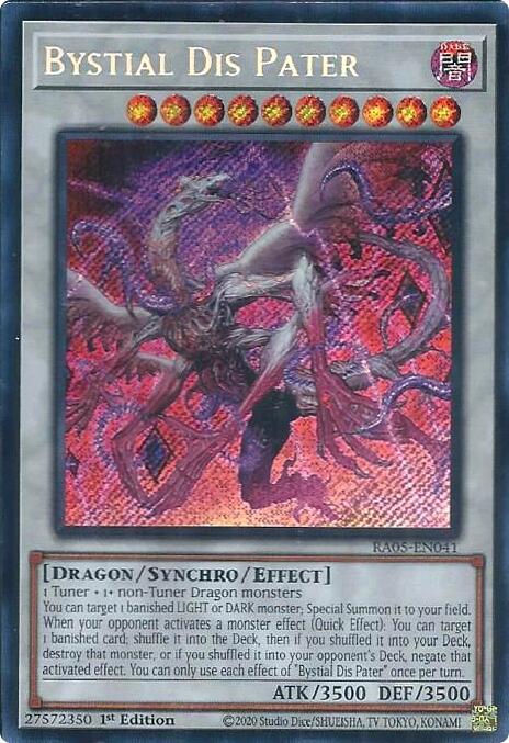 Bystial Dis Pater (Secret Rare) [RA05-EN041] Secret Rare | Exor Games Bridgewater