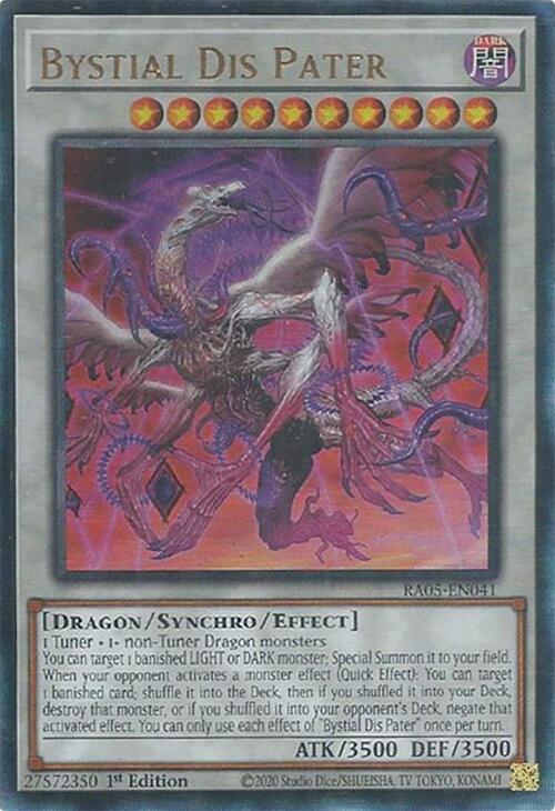 Bystial Dis Pater (Ultimate Rare) [RA05-EN041] Ultimate Rare | Exor Games Bridgewater