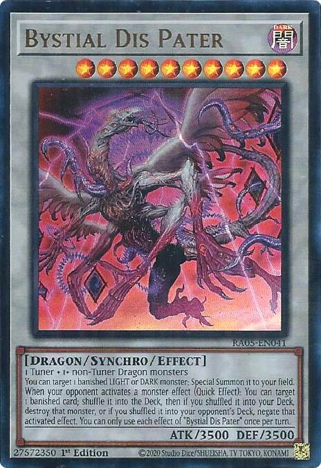 Bystial Dis Pater (Ultra Rare) [RA05-EN041] Ultra Rare | Exor Games Bridgewater
