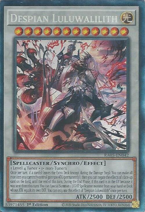 Despian Luluwalilith (Collector's Rare) [RA05-EN042] Collector's Rare | Exor Games Bridgewater