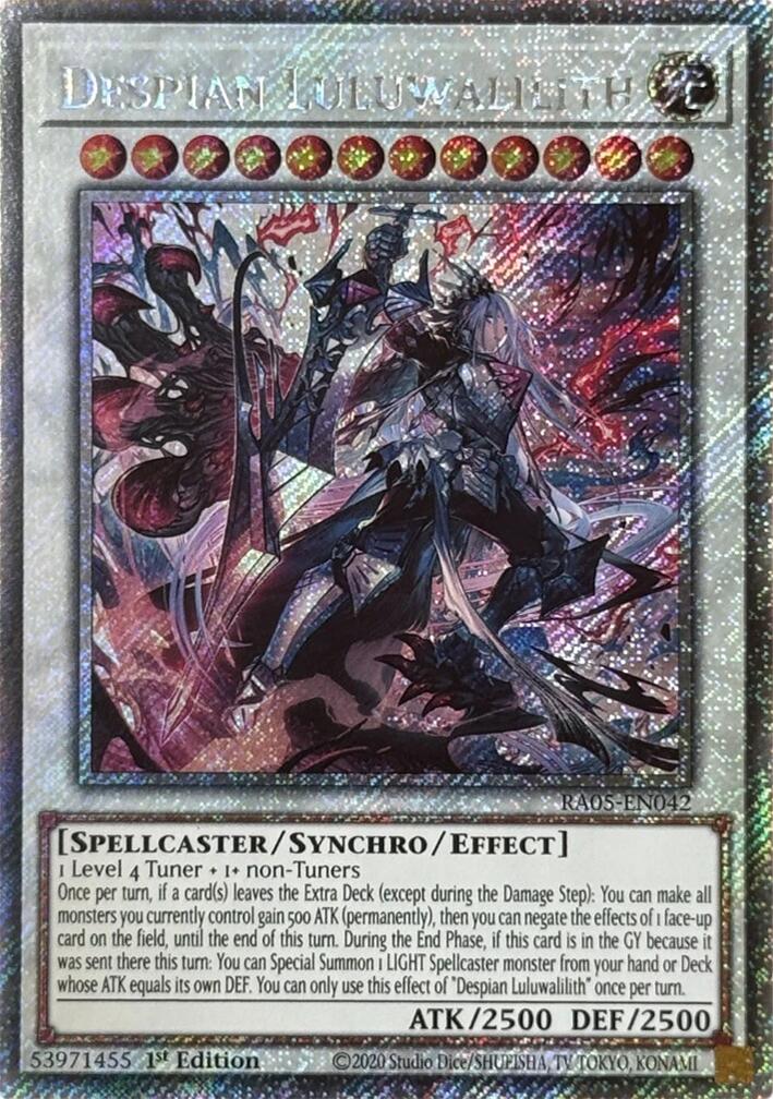 Despian Luluwalilith (Platinum Secret Rare) [RA05-EN042] Platinum Secret Rare | Exor Games Bridgewater