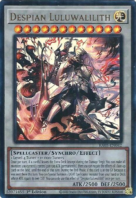 Despian Luluwalilith (Ultra Rare) [RA05-EN042] Ultra Rare | Exor Games Bridgewater