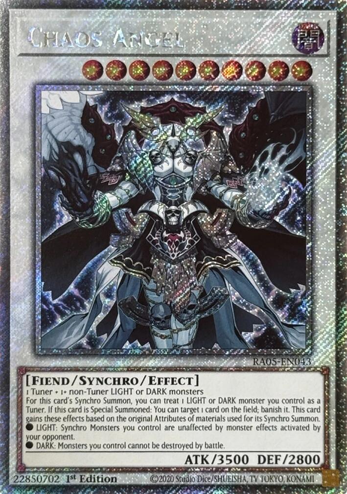Chaos Angel (Platinum Secret Rare) [RA05-EN043] Platinum Secret Rare | Exor Games Bridgewater