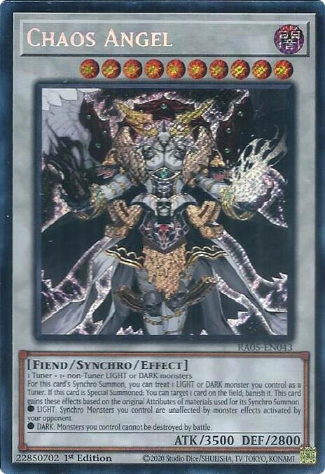 Chaos Angel (Secret Rare) [RA05-EN043] Secret Rare | Exor Games Bridgewater