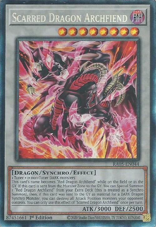 Scarred Dragon Archfiend (Collector's Rare) [RA05-EN044] Collector's Rare | Exor Games Bridgewater