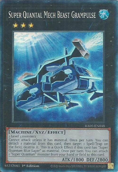 Super Quantal Mech Beast Grampulse (Collector's Rare) [RA05-EN048] Collector's Rare | Exor Games Bridgewater