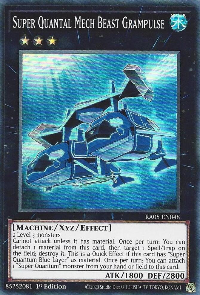 Super Quantal Mech Beast Grampulse [RA05-EN048] Super Rare | Exor Games Bridgewater