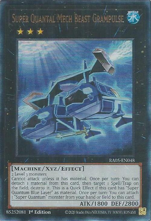 Super Quantal Mech Beast Grampulse (Ultimate Rare) [RA05-EN048] Ultimate Rare | Exor Games Bridgewater