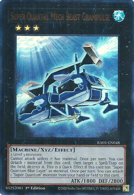 Super Quantal Mech Beast Grampulse (Ultra Rare) [RA05-EN048] Ultra Rare | Exor Games Bridgewater