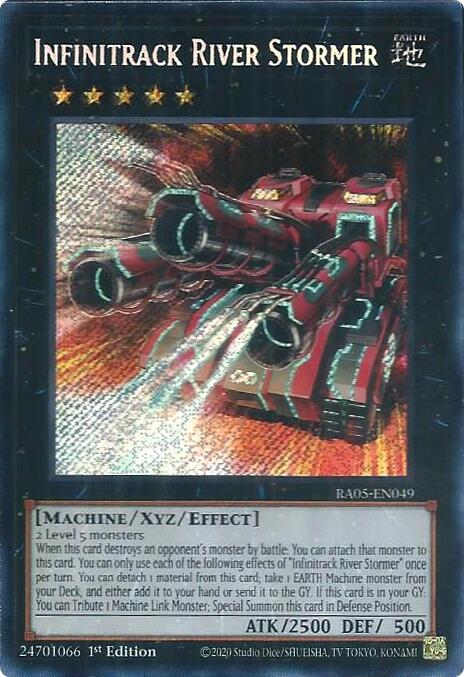 Infinitrack River Stormer (Secret Rare) [RA05-EN049] Secret Rare | Exor Games Bridgewater