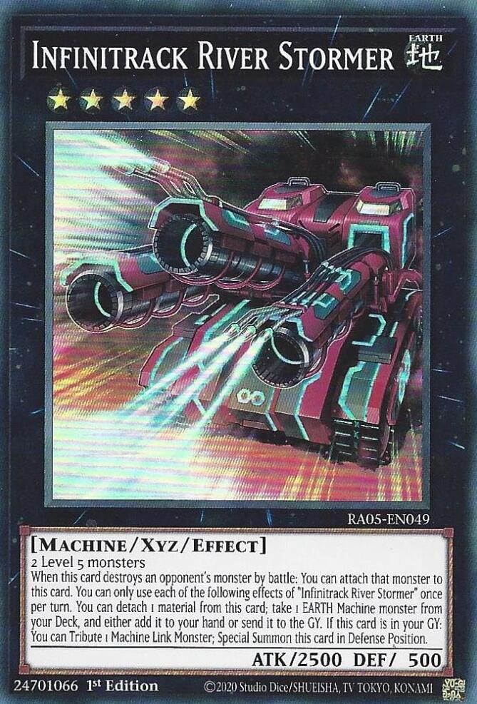 Infinitrack River Stormer [RA05-EN049] Super Rare | Exor Games Bridgewater