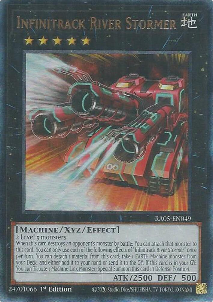 Infinitrack River Stormer (Ultimate Rare) [RA05-EN049] Ultimate Rare | Exor Games Bridgewater