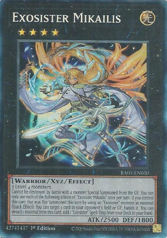 Exosister Mikailis (Collector's Rare) [RA05-EN050] Collector's Rare | Exor Games Bridgewater