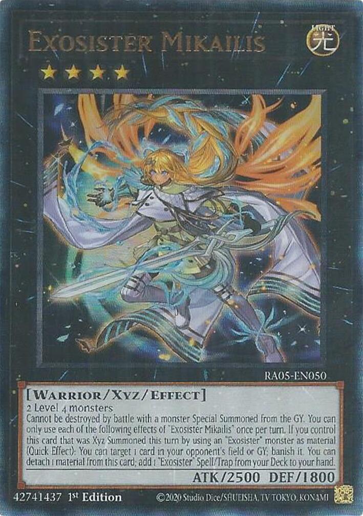 Exosister Mikailis (Ultimate Rare) [RA05-EN050] Ultimate Rare | Exor Games Bridgewater