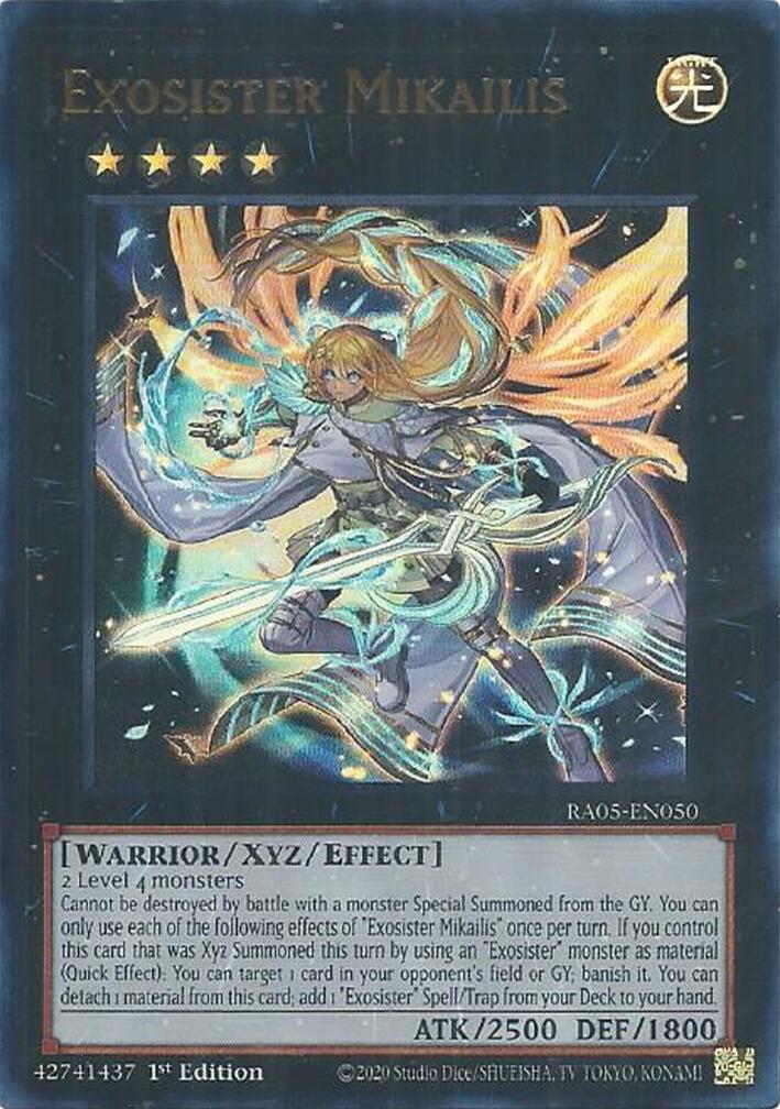 Exosister Mikailis (Ultra Rare) [RA05-EN050] Ultra Rare | Exor Games Bridgewater