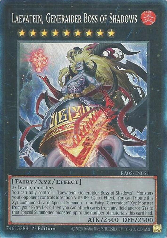 Laevatein, Generaider Boss of Shadows (Collector's Rare) [RA05-EN051] Collector's Rare | Exor Games Bridgewater