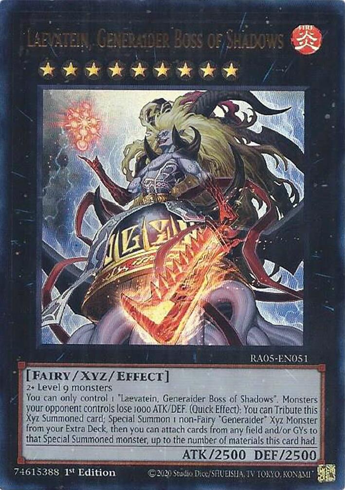 Laevatein, Generaider Boss of Shadows (Ultra Rare) [RA05-EN051] Ultra Rare | Exor Games Bridgewater