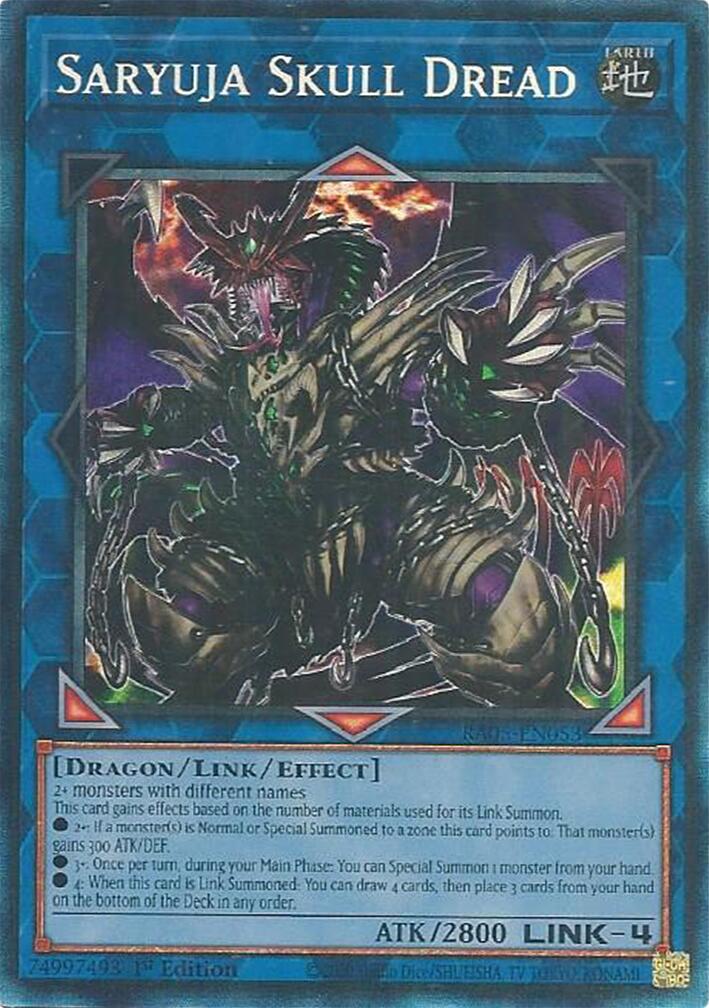 Saryuja Skull Dread (Collector's Rare) [RA05-EN053] Collector's Rare | Exor Games Bridgewater