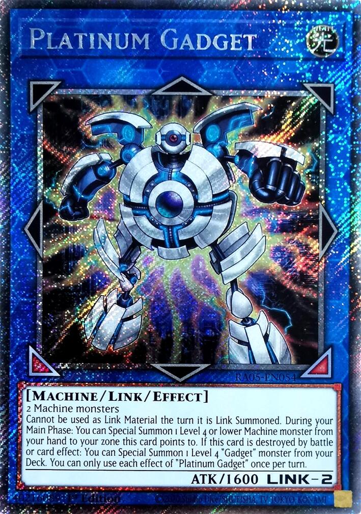 Platinum Gadget (Platinum Secret Rare) [RA05-EN054] Platinum Secret Rare | Exor Games Bridgewater