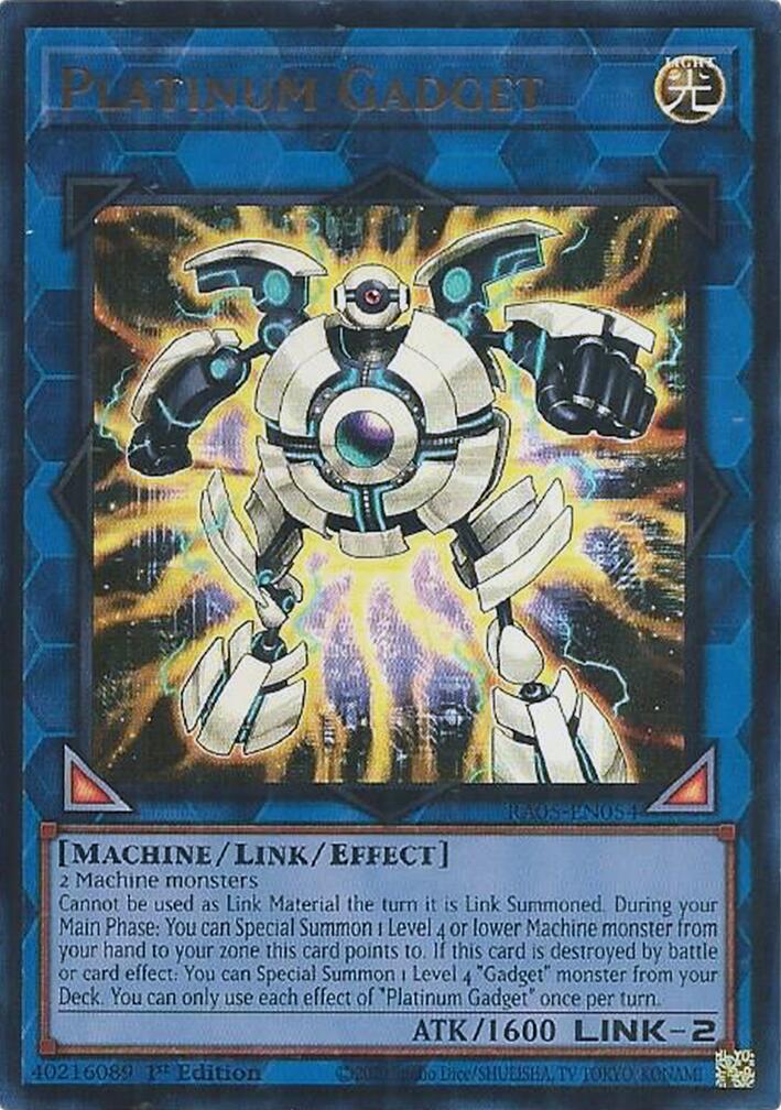 Platinum Gadget (Ultra Rare) [RA05-EN054] Ultra Rare | Exor Games Bridgewater