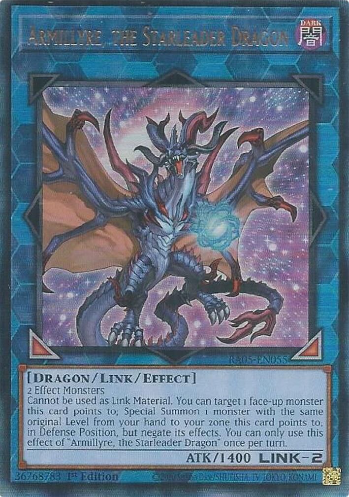 Armillyre, the Starleader Dragon (Ultimate Rare) [RA05-EN055] Ultimate Rare | Exor Games Bridgewater
