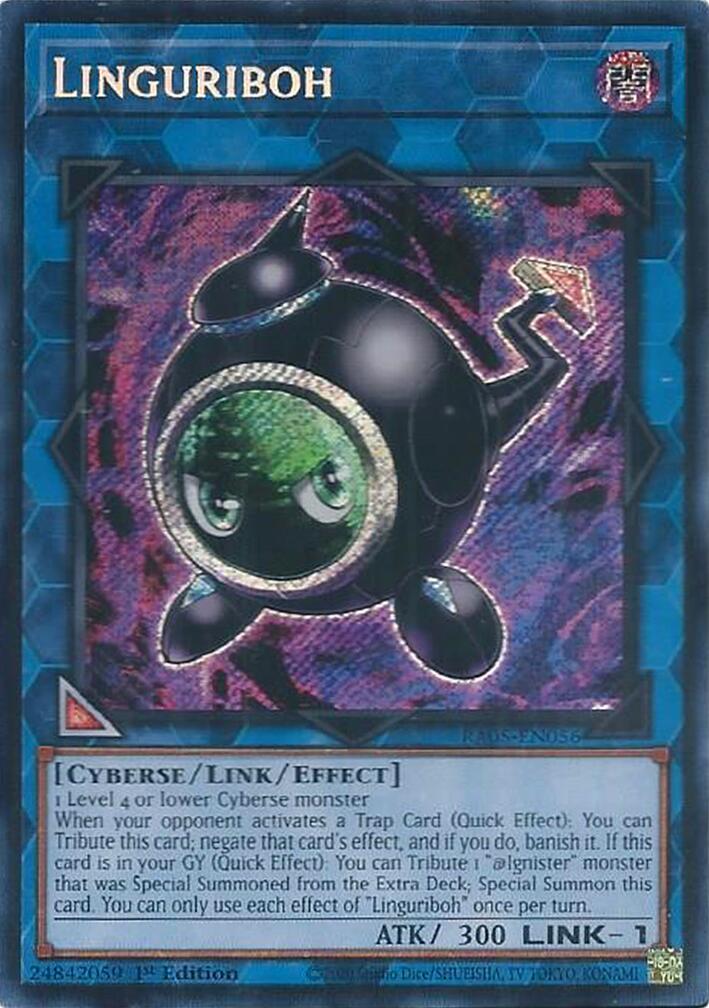 Linguriboh (Secret Rare) [RA05-EN056] Secret Rare | Exor Games Bridgewater
