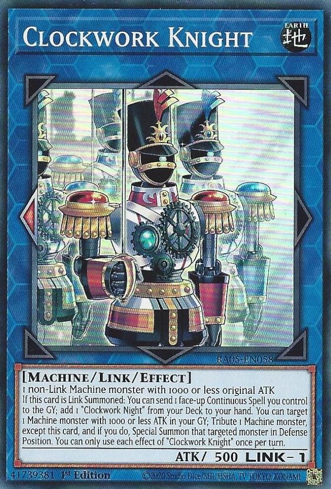 Clockwork Knight [RA05-EN058] Super Rare | Exor Games Bridgewater