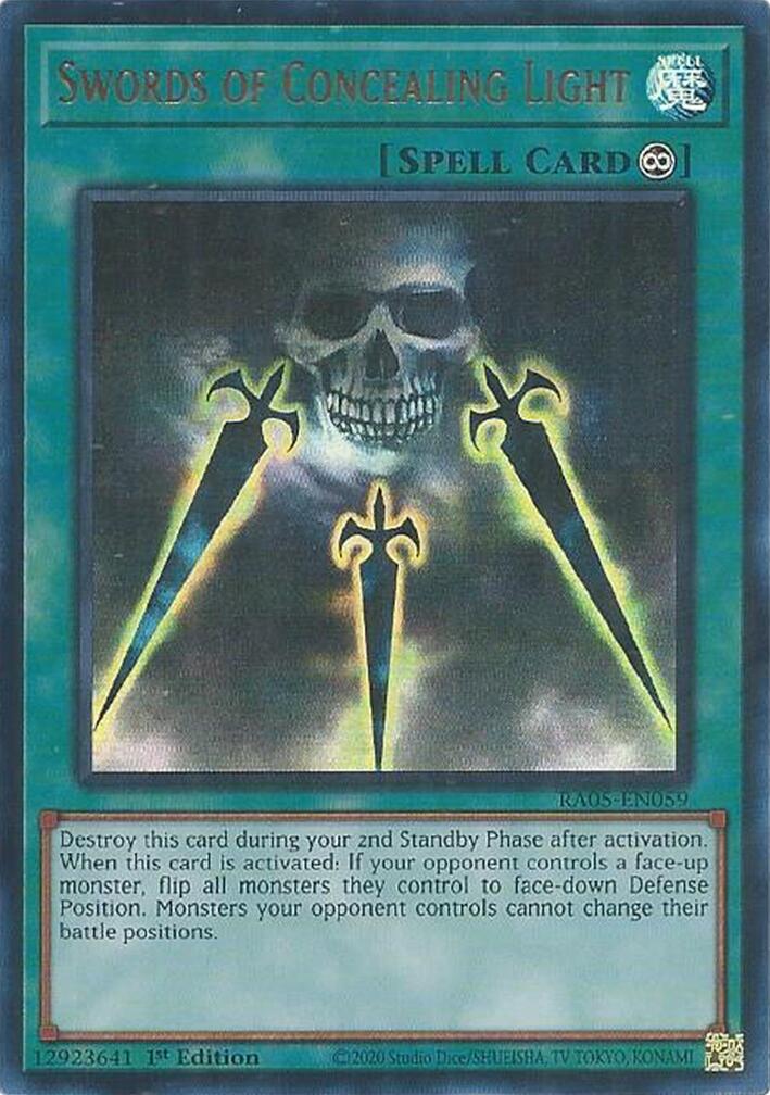 Swords of Concealing Light (Ultra Rare) [RA05-EN059] Ultra Rare | Exor Games Bridgewater