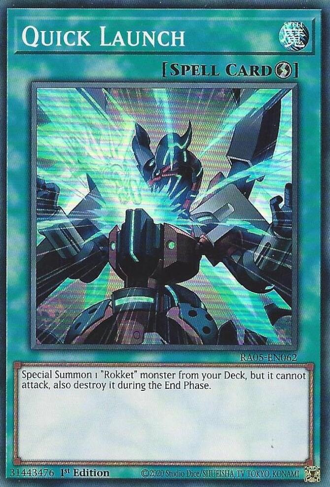 Quick Launch [RA05-EN062] Super Rare | Exor Games Bridgewater