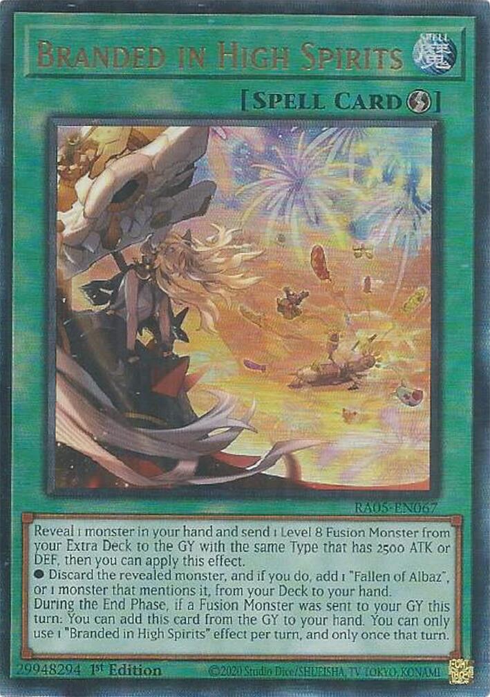 Branded in High Spirits (Ultimate Rare) [RA05-EN067] Ultimate Rare | Exor Games Bridgewater