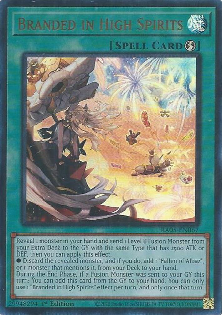 Branded in High Spirits (Ultra Rare) [RA05-EN067] Ultra Rare | Exor Games Bridgewater
