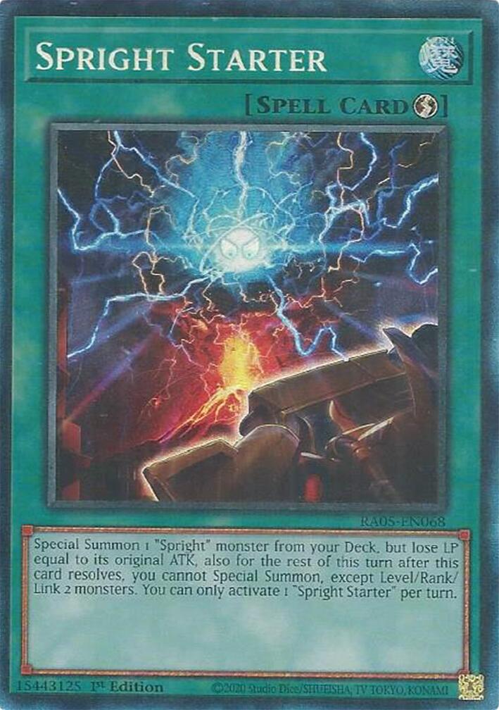 Spright Starter (Collector's Rare) [RA05-EN068] Collector's Rare | Exor Games Bridgewater