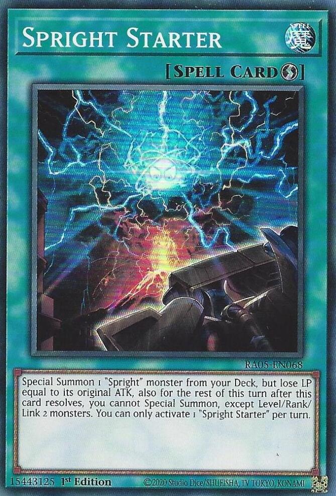 Spright Starter [RA05-EN068] Super Rare | Exor Games Bridgewater