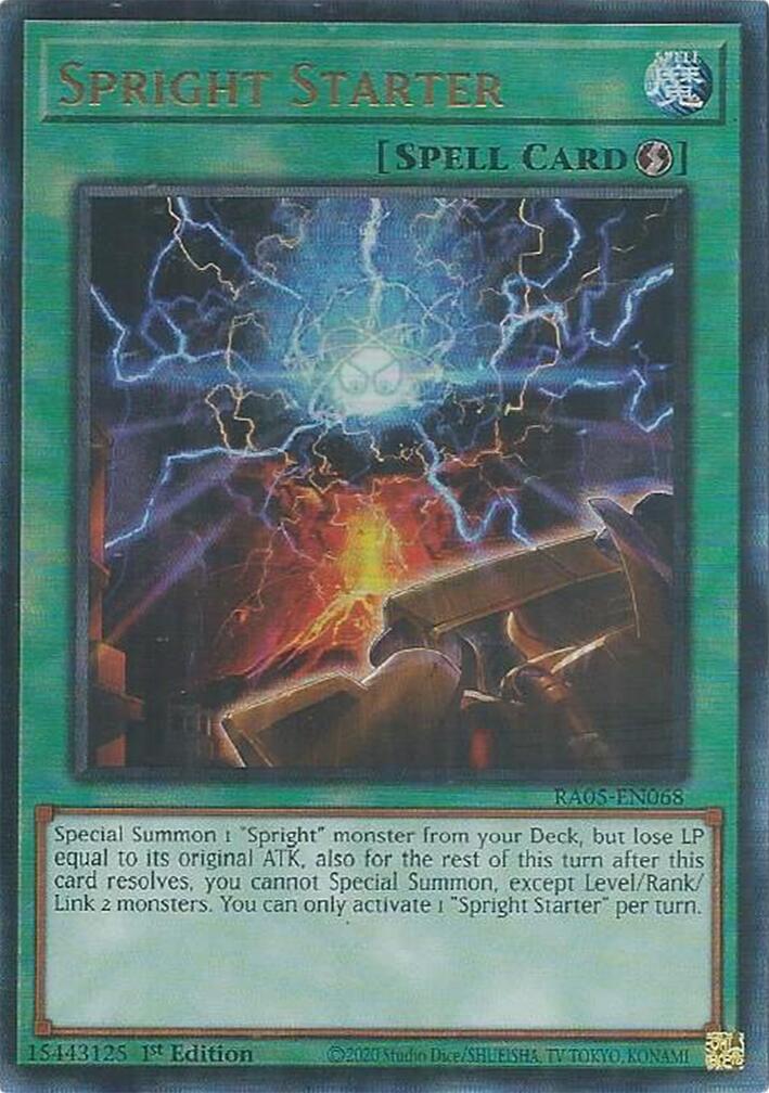 Spright Starter (Ultimate Rare) [RA05-EN068] Ultimate Rare | Exor Games Bridgewater