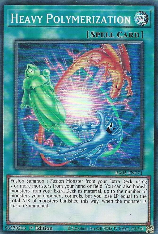 Heavy Polymerization [RA05-EN071] Super Rare | Exor Games Bridgewater