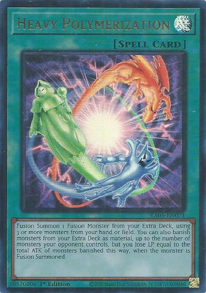 Heavy Polymerization (Ultra Rare) [RA05-EN071] Ultra Rare | Exor Games Bridgewater
