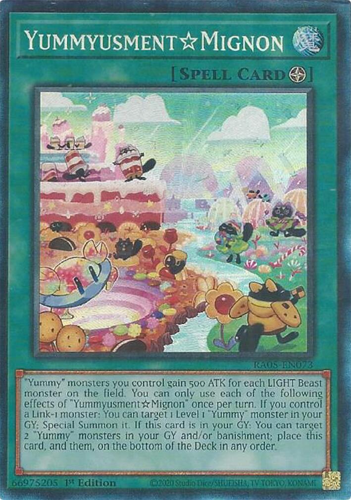YummyusmentAcroquey (Collector's Rare) [RA05-EN073] Collector's Rare | Exor Games Bridgewater