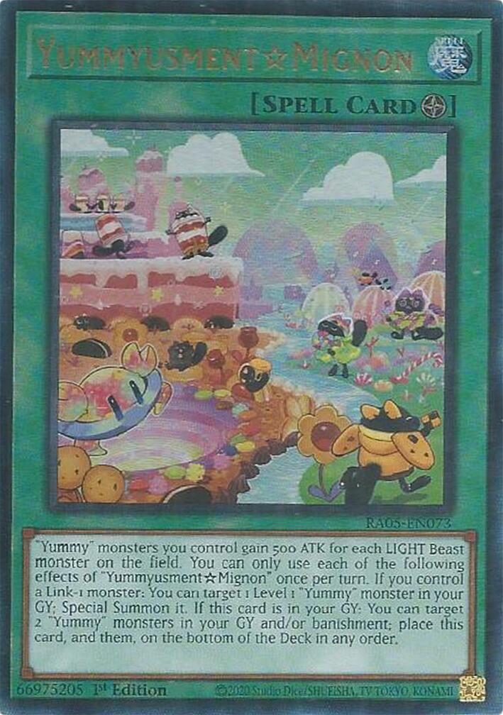 YummyusmentAcroquey (Ultimate Rare) [RA05-EN073] Ultimate Rare | Exor Games Bridgewater